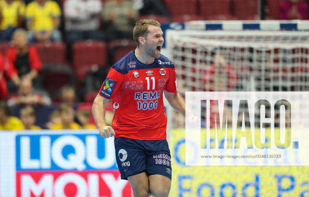 Peter Overby (Norvege) HANDBALL : Norvege vs Hongrie - EHF euro 2020 - main round - 17 01 2020 BertrandDelhomme Panoramic