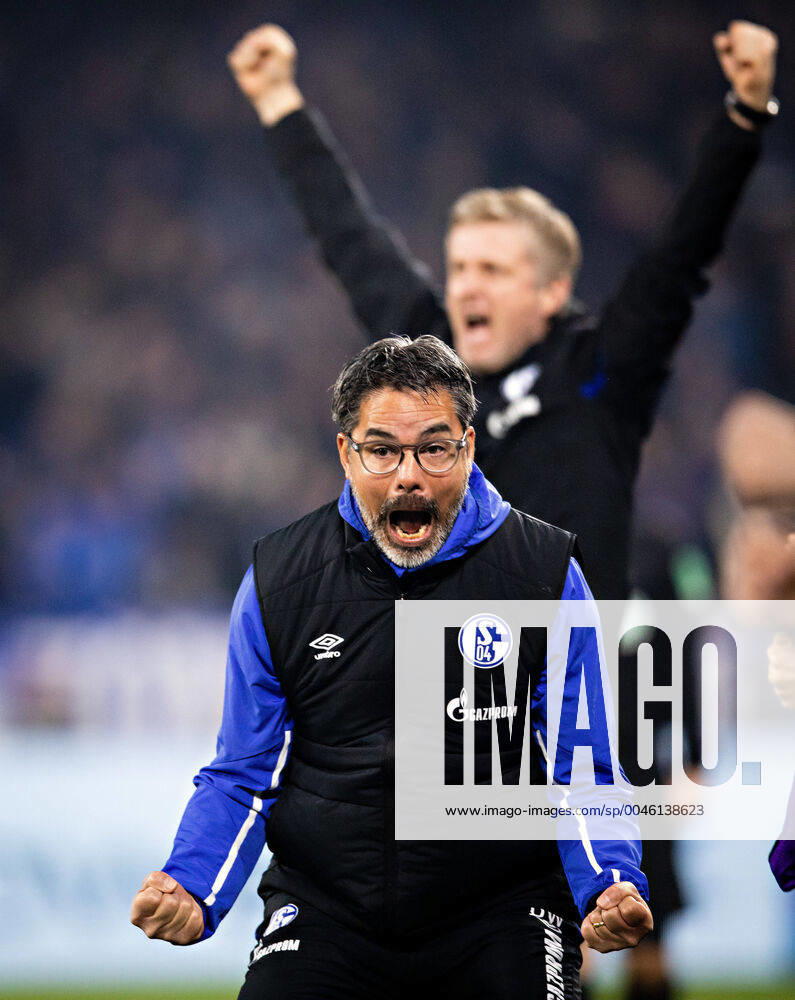 Coach David Wagner S04 FC Schalke 04 Borussia Mönchengladbach DFL regulations prohibit any use of photographs as image sequences and or quasi video