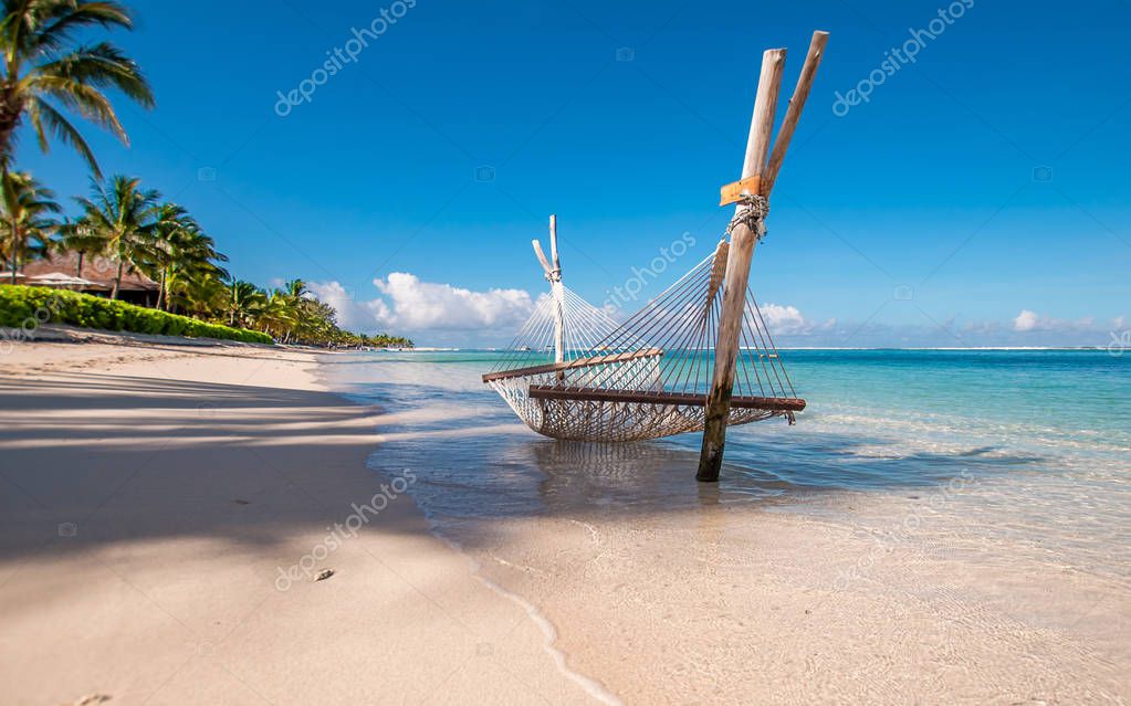 Hammok beach, Mauritius, Le Morne, January 2018