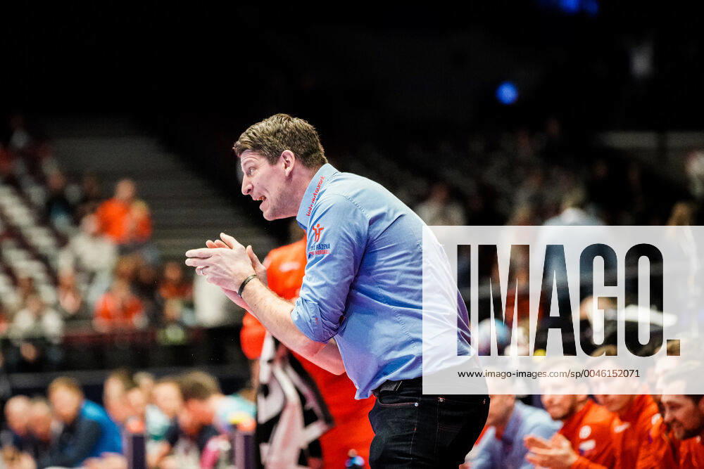 Wiener Stadthalle, Vienna, AUT, EHF Euro 2020, Belarus vs. Czech Republic, main round, group I, in picture Daniel Kubes CZE Daniel Kubes CZE during the EHF 2020 European Handball Championship, main round group I match between Belarus and Czech Republic at the Wiener Stadthalle in Vienna, Austria on 2020 01 18 Vienna EP_sro