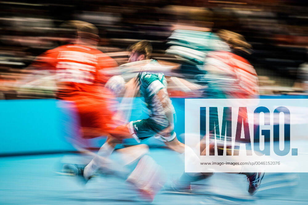 55, Wiener Stadthalle, Vienna, AUT, EHF Euro 2020, Belarus vs. Czech Republic, main round, group I, in the picture Aliaksandr Padshyvalau BLR during the EHF 2020 European Handball Championship, main round group I match between Belarus and Czech Republic at the Wiener Stadthalle in Vienna, Austria on Vienna EP_sro