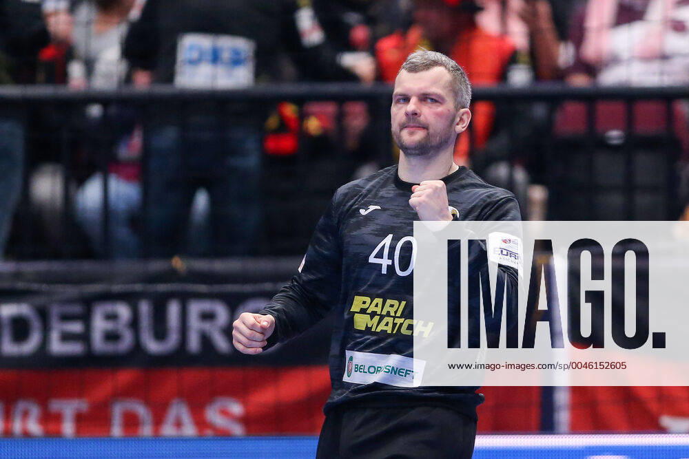 PXL_EURO 2020_Belarus vs Czech Republic 18.01.2020., Wiener Stadthalle, Vienna, Austria - Men s EHF EURO 2020, main round, group I ,match between Belarus and Czech Republic at Wiener Stadthalle. Dieudonne Mubenzem. LukaxStanzl PIXSELL