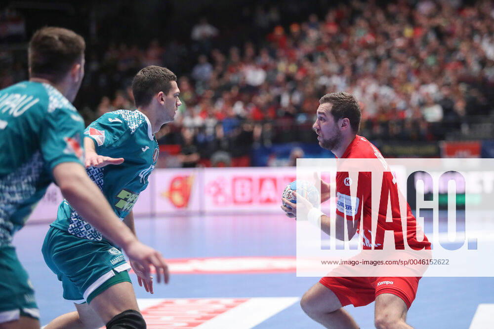 PXL_EURO 2020_Belarus vs Czech Republic 18.01.2020., Wiener Stadthalle, Vienna, Austria - Men s EHF EURO 2020, main round, group I ,match between Belarus and Czech Republic at Wiener Stadthalle.. LukaxStanzl PIXSELL