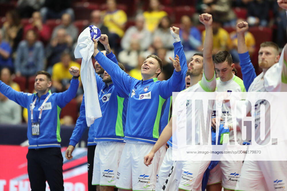 Slovenie HANDBALL : Slovenie vs Hongrie - EHF euro 2020 - main round - 19 01 2020 BertrandDelhomme Panoramic
