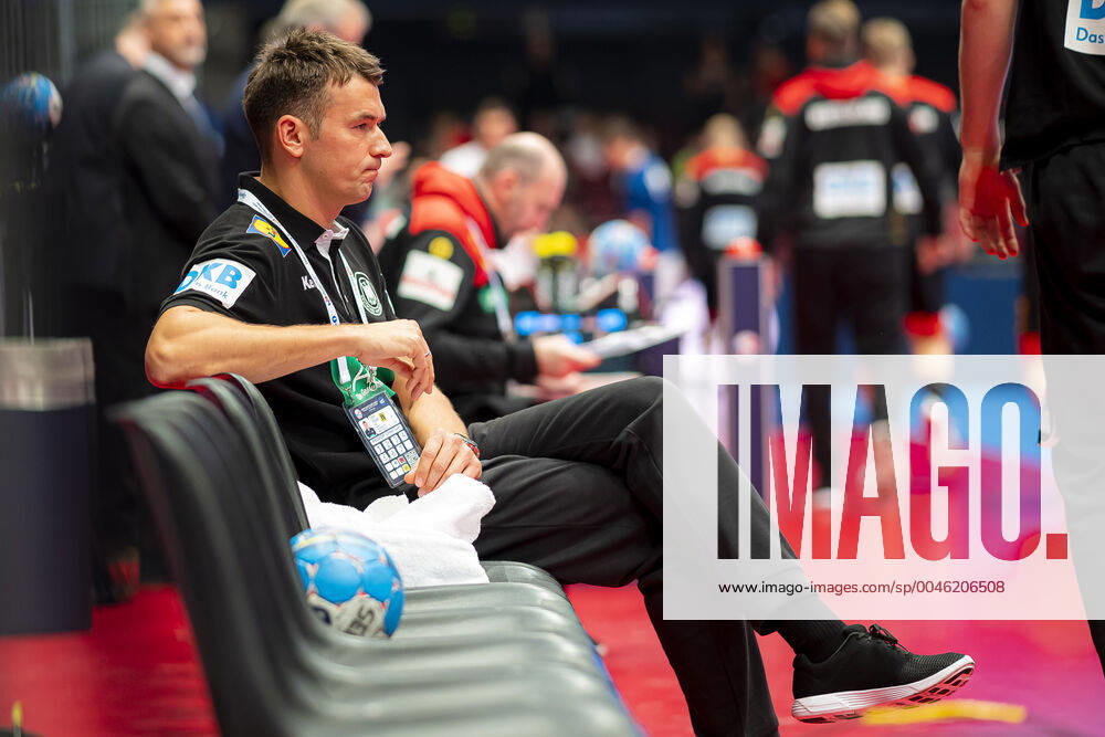 Handball, Men EM 2020, Main Round, Group 1, Austria Germany Coach Christian Prokop Germany Vienna Stadthalle Vienna Austria