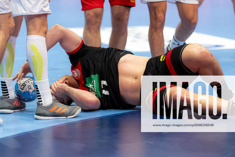 Handball, Men EM 2020, Main Round, Group 1, Austria Germany David Schmidt Germany TVB Stuttgart Vienna Stadthalle Vienna Austria