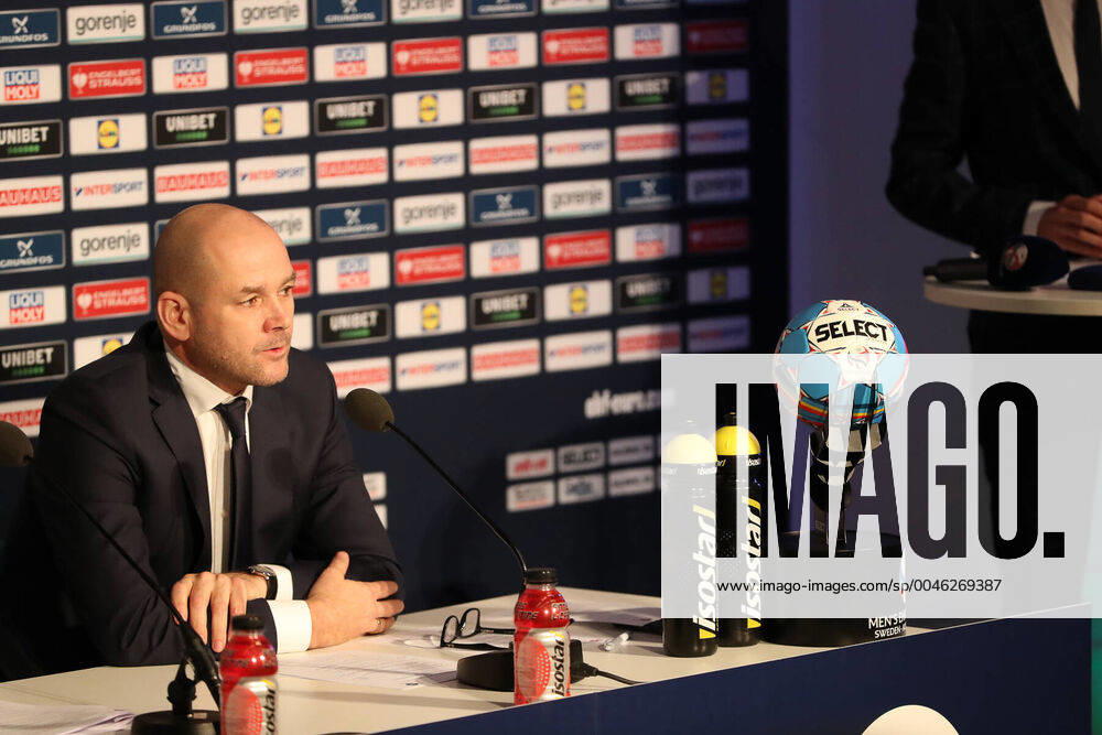 Martin Hausleitner (Secretaire General EHF) HANDBALL : conference presse - ehf euro 2020 - finale - 25 01 2020 BertrandDelhomme Panoramic