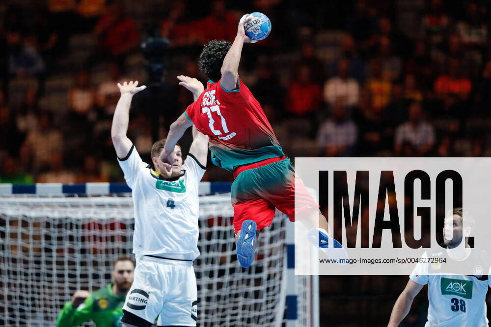 Andre Gomes (Portugal) HANDBALL : allemagne vs portugal - ehf euro 2020 - classement 5-6 - 25 01 2020 BertrandDelhomme Panoramic
