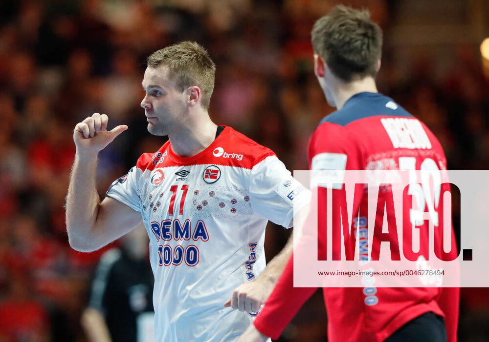 Peter Overby (Norvege) HANDBALL : norvege vs slovenie - ehf euro 2020 - finale 3-4 - 25 01 2020 BertrandDelhomme Panoramic
