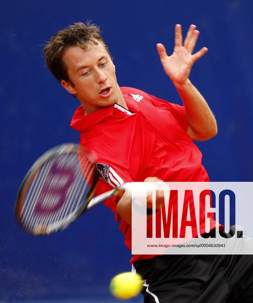 Philipp Kohlschreiber (Deutschland) Tennis Herren Mercedes Cup 2009, ATP Tour Einzelbild Weißenhof Stuttgart Dynamik,