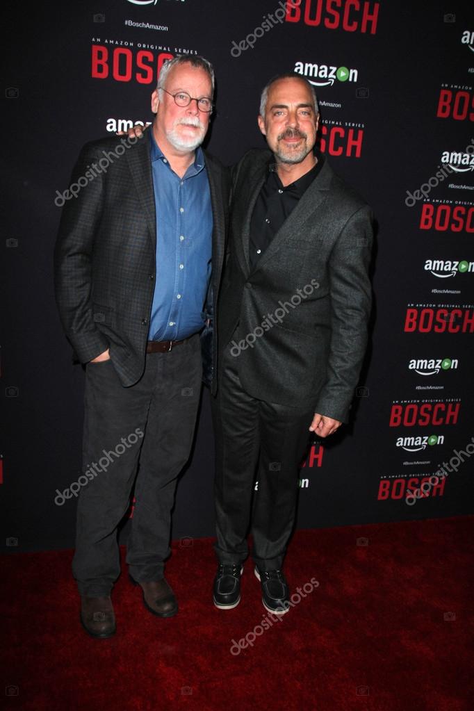 Michael Connelly, Titus Welliver at the Bosch Season 2 Premiere Screening, Pacific Design Center, West Hollywood, CA 03-03-16