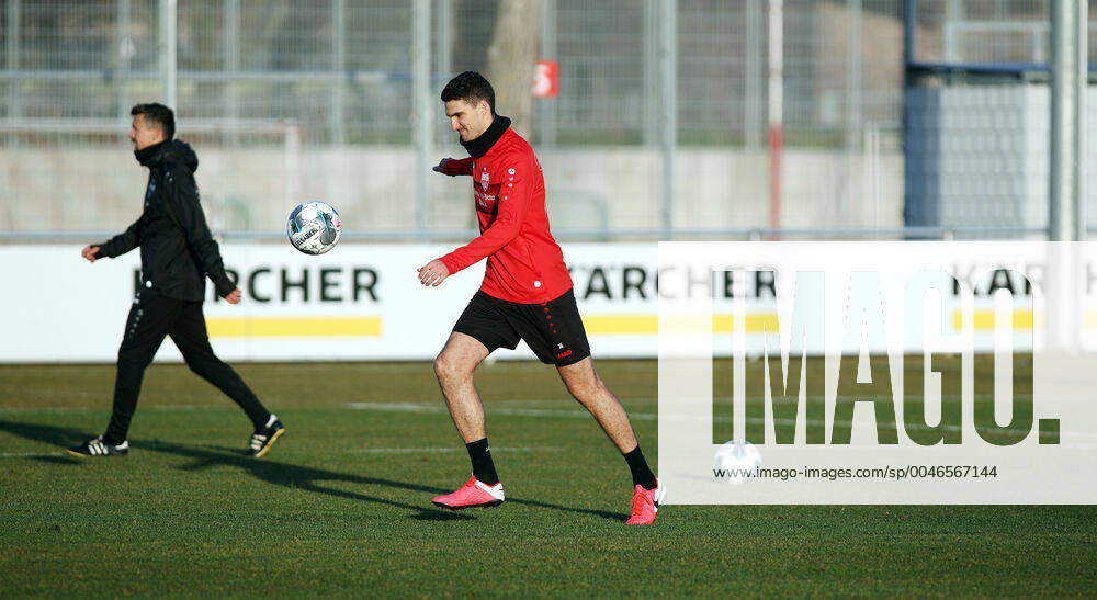 VfB Stuttgart Training Germany, Stuttgart, 11 02 2020, football, 2 Bundesliga, season 2019 2020, VfB Stuttgart Training Marcin Kaminski