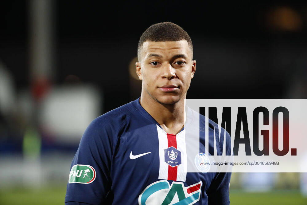 Kylian Mbappe ( PSG ) FOOTBALL : Coupe de France - Dijon vs PSG - Ligue 1 - 12 02 2020 GwendolineLeGoff Panoramic