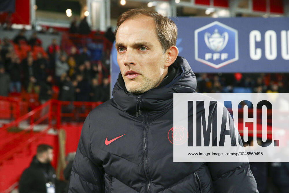 Thomas Tuchel ( Entraineur Coach PSG ) FOOTBALL : Coupe de France - Dijon vs PSG - Ligue 1 - 12 02 2020 GwendolineLeGoff Panoramic
