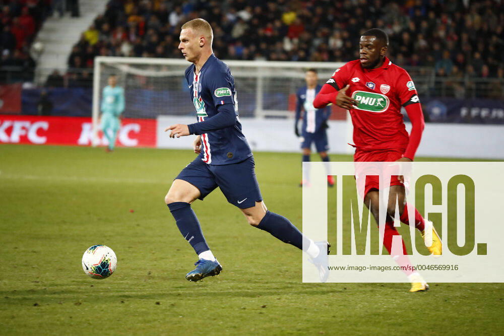 Mitchel Bakker (PSG) FOOTBALL : Coupe de France - Dijon vs PSG - Ligue 1 - 12 02 2020 GwendolineLeGoff Panoramic
