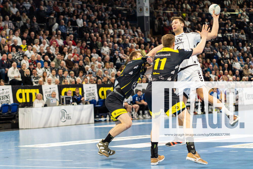 THW Kiel against TVB 1898 Stuttgart on 16 2 2020 THW Kiel against TVB 1898 Stuttgart in the LIQUI MOLY Handball Bundesliga on 25 matchday, in the Sparkassen Arena Kiel on 16 2 2020