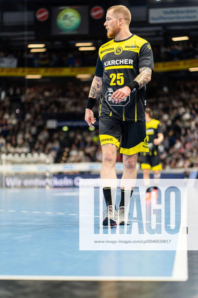 THW Kiel vs. TVB 1898 Stuttgart on 16 2 2020 Patrick Zieker 25, TVB 1898 Stuttgart, AU , THW Kiel vs. TVB 1898 Stuttgart in the LIQUI MOLY Handball Bundesliga on 25 matchday, in the Sparkassen Arena Kiel on 16 2 2020