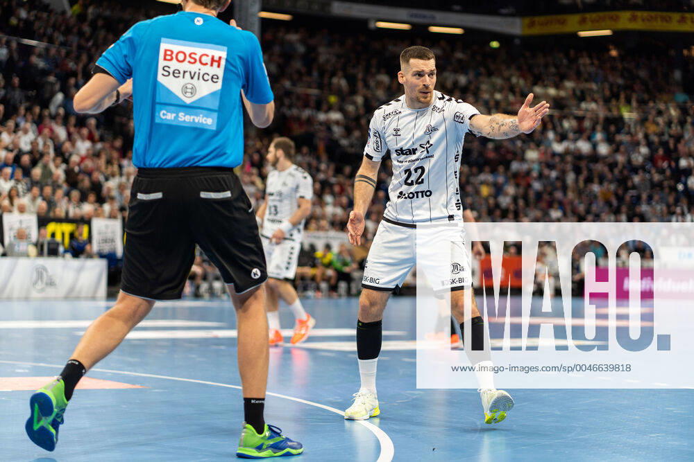 THW Kiel against TVB 1898 Stuttgart on 16 2 2020 Ole Rahmel 22, THW Kiel, AU , THW Kiel against TVB 1898 Stuttgart in the LIQUI MOLY Handball Bundesliga on 25 matchday, in the Sparkassen Arena Kiel on 16 2 2020