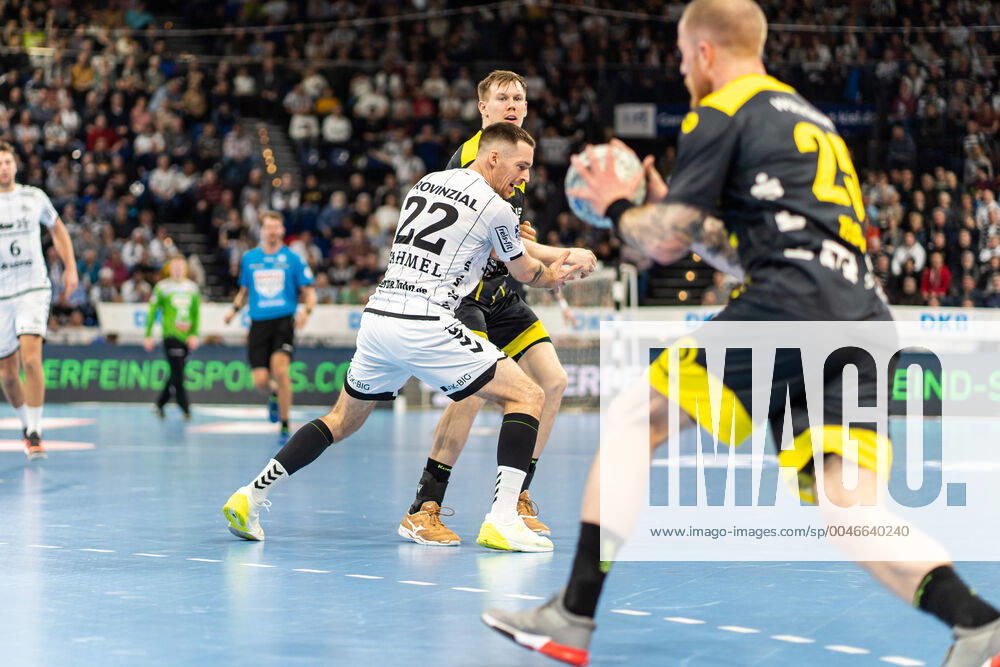 THW Kiel against TVB 1898 Stuttgart on 16 2 2020 Ole Rahmel 22, THW Kiel, AU , THW Kiel against TVB 1898 Stuttgart in the LIQUI MOLY Handball Bundesliga on 25 matchday, in the Sparkassen Arena Kiel on 16 2 2020