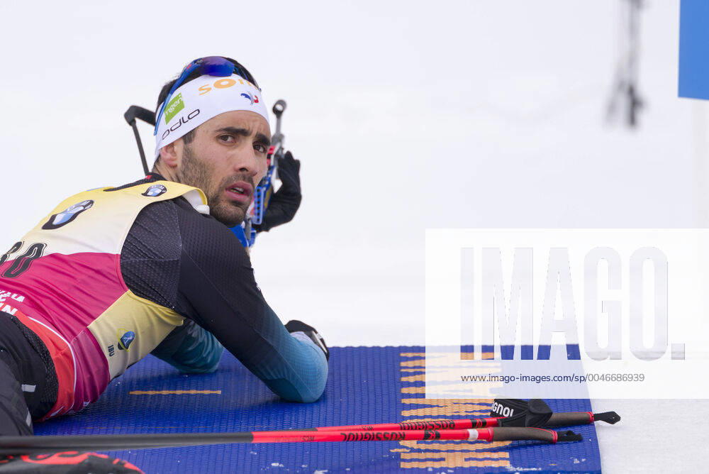 Martin Fourcade FRA Biathlon World Championships 20 km mens race in Antholz, Germany on 19 02 2020