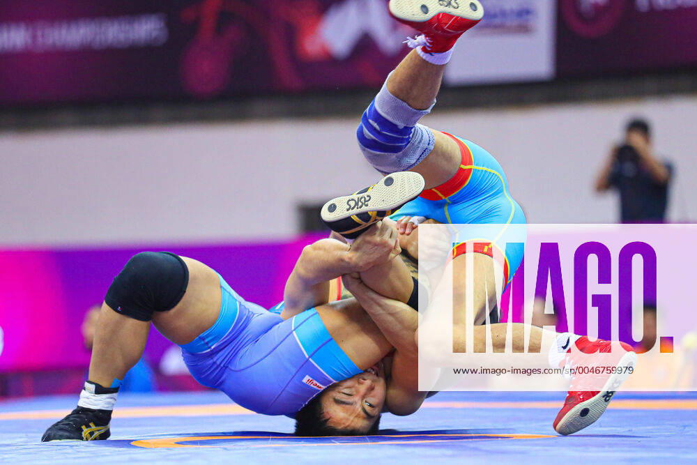 Wrestling Asian Championships Daniyar KAISANOV KAZ df Daichi TAKATANI JPN