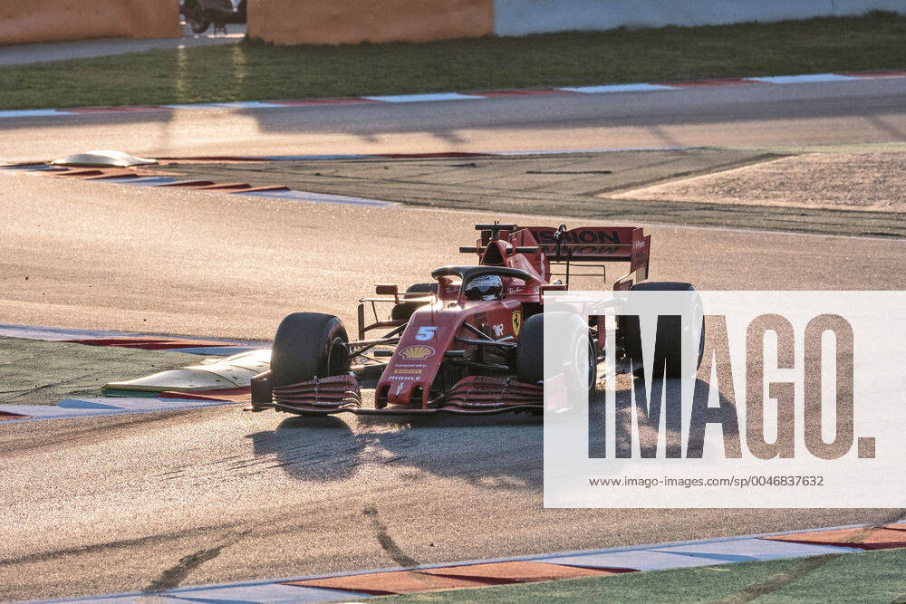 Sebastian Vettel Scuderia Ferrari Mission Winnow on the track, Formula 1 Test, Barcelona, motorsport, Formula 1, Formula 1 Test, Barcelona, motorsport, Formula 1, photo Eibner Barcelona