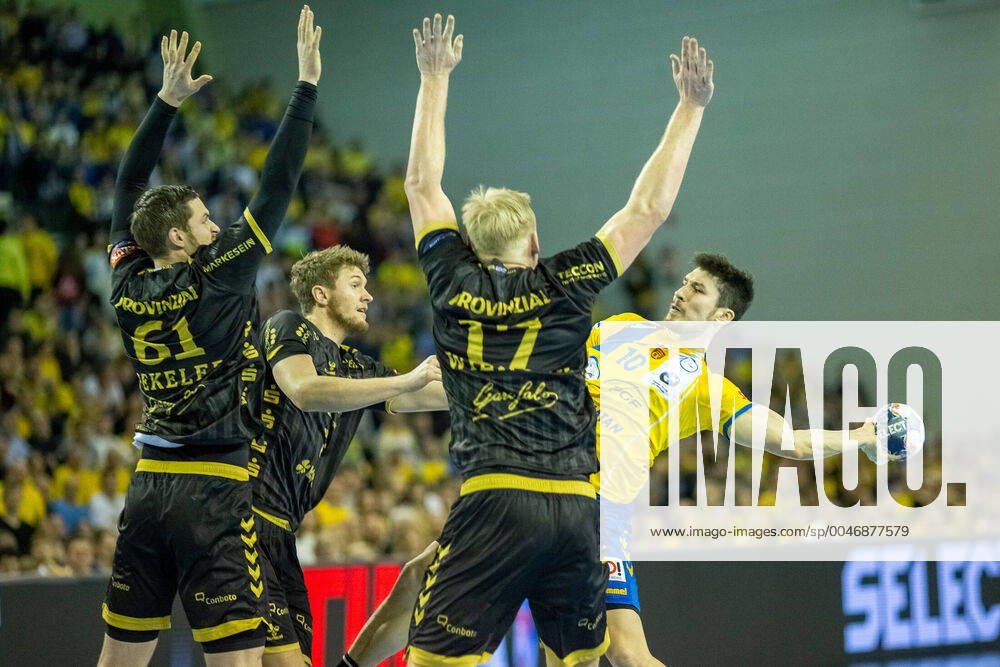 PILKA RECZNA MEZCZYZN LIGA MISTRZOW MECZ PGE VIVE KIELCE - THW KIEL HANDBALL MAN , CHAMPIONS LEAUGUE , PGE VIVE KIELCE - THW KIEL NZ ALEX DUJSHEBAEV FOT. Pawel Janczyk 400mm.pl NEWSPIX.PL --- Newspix.pl 200229JAN118