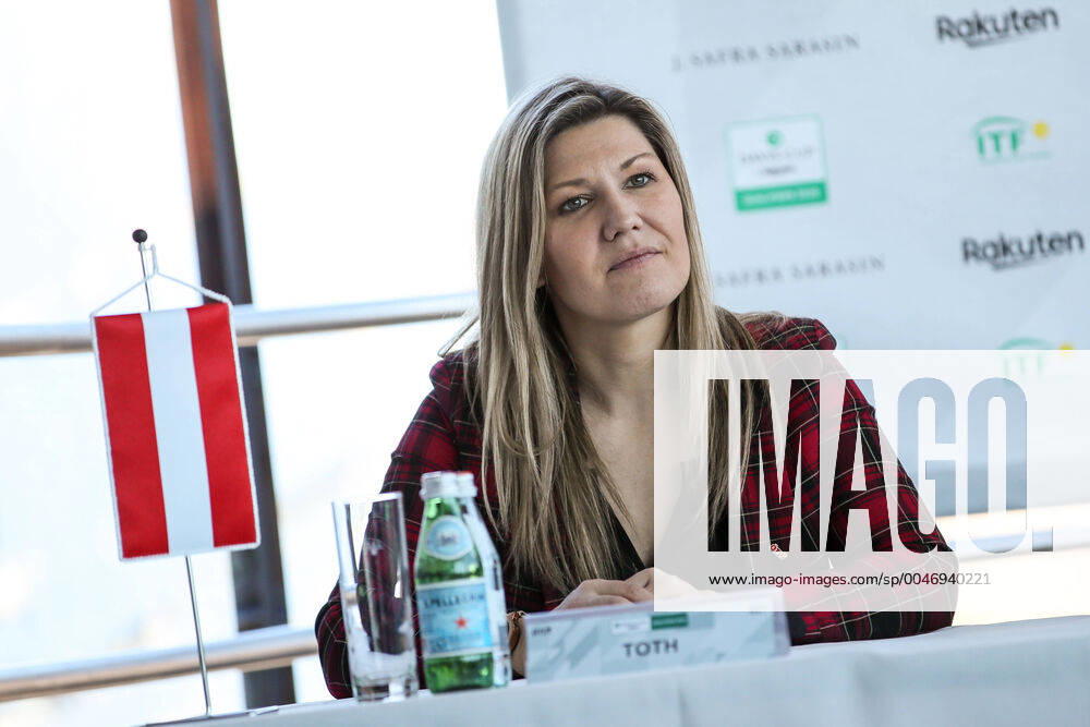 TENNIS - Davis Cup, AUT vs URU GRAZ,AUSTRIA,05.MAR.20 - TENNIS - ITF Davis Cup, Austria vs Uruguay, preview, draw. Image shows president, Christina Toth (OETV). GEPAxpictures Klansek