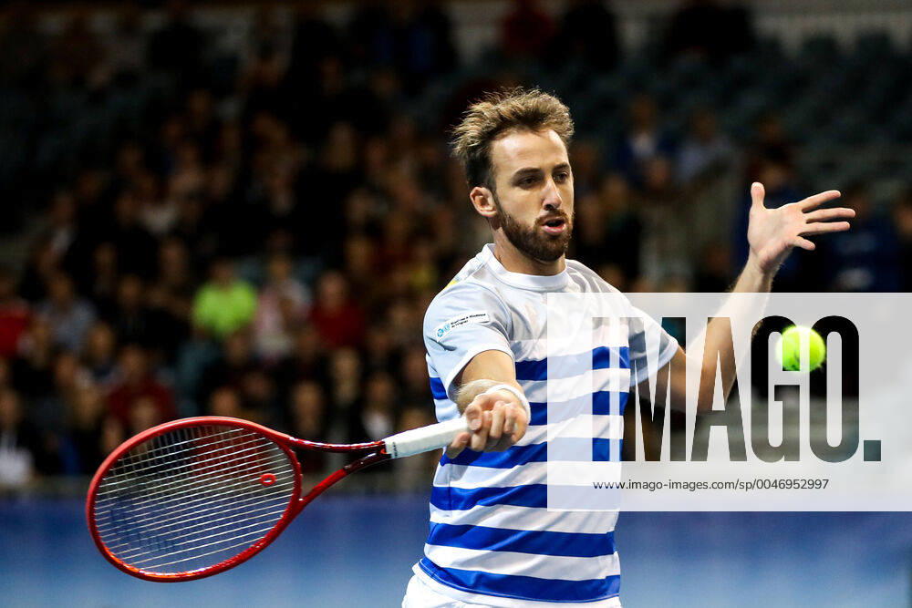 TENNIS - Davis Cup, AUT vs URU PREMSTAETTEN,AUSTRIA,06.MAR.20 - TENNIS - ITF Davis Cup, Austria vs Uruguay. Image shows Martin Cuevas (URU). GEPAxpictures Klansek
