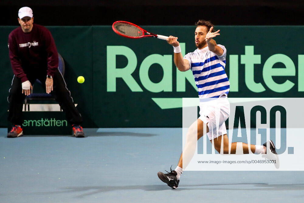 TENNIS - Davis Cup, AUT vs URU PREMSTAETTEN,AUSTRIA,06.MAR.20 - TENNIS - ITF Davis Cup, Austria vs Uruguay. Image shows Martin Cuevas (URU). GEPAxpictures Klansek