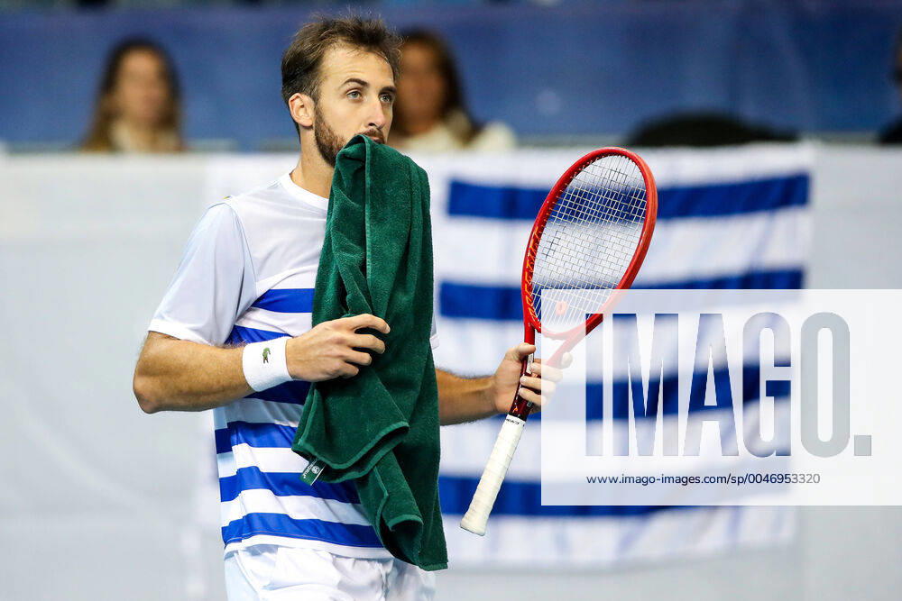 TENNIS - Davis Cup, AUT vs URU PREMSTAETTEN,AUSTRIA,06.MAR.20 - TENNIS - ITF Davis Cup, Austria vs Uruguay. Image shows Martin Cuevas (URU). GEPAxpictures Klansek