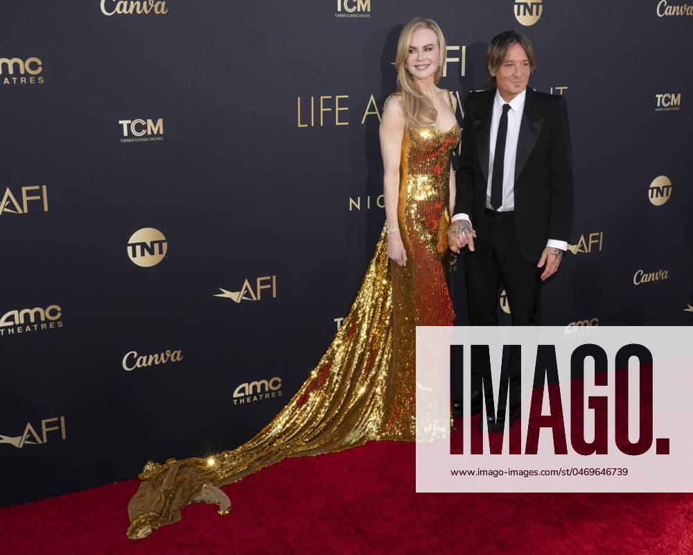 Keith Urban and Nicole Kidman attend the 49th Annual AFI Life Achievement Award Honoring Nicole Kidman. Hollywood USA - ZUMAb173 20240427_aap_b173_004
