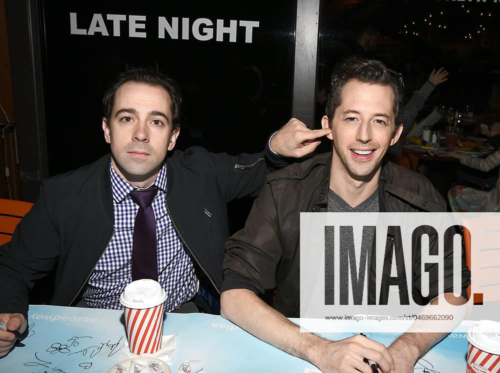 Rob McClure and Josh Grisetti attends the Broadway Cares Equity Fights Aids Flea Market and Grand Auction on September 25, 2016 at the Music Box Theatre and in Shubert Ally in New York, New York, USA. photo by Robin Platzer Twin Images Photoshot Rob McClure and Josh Grisetti attends the Broadway Cares Equity Fights Aids Flea Market and Grand Auction on September 25, 2016 at the Music Box Theatre and in Shubert Ally in New York, New York, USA.,