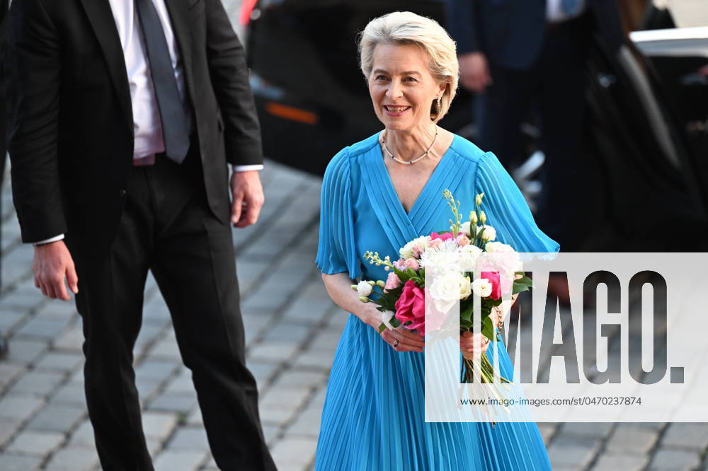 European Commission President Ursula von der Leyen attends the concert of Czech Philharmonic on 20th anniversary of Czech Republic s accession to the European Union on 30 April 2024 in Prague, Czech Republic. (CTKxPhoto MichaelaxRihova) CTKPhotoP2024043008969 CTKPhotoP2024043008969