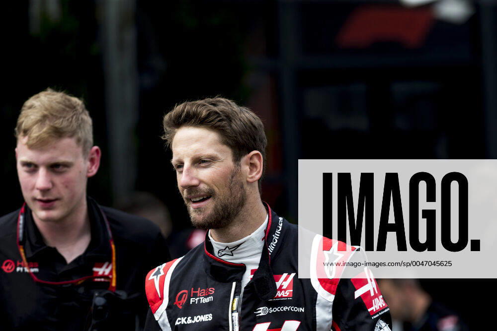 12th March 2020; Melbourne Grand Prix Circuit, Melbourne, Victoria, Australia; Formula One, Australian Grand Prix, Practice Day; Haas driver Romain Grosjean ActionPlus12217054 StephenxBlackberry