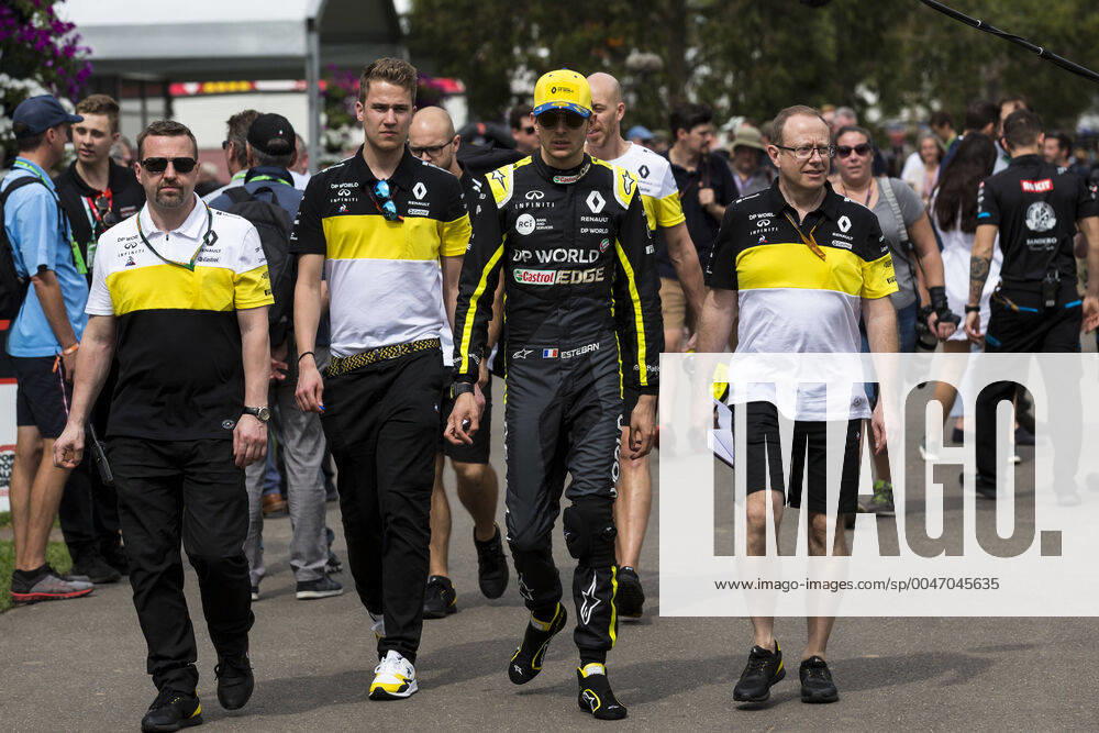 12th March 2020; Melbourne Grand Prix Circuit, Melbourne, Victoria, Australia; Formula One, Australian Grand Prix, Practice Day; Renault driver Esteban Ocon ActionPlus12217064 StephenxBlackberry
