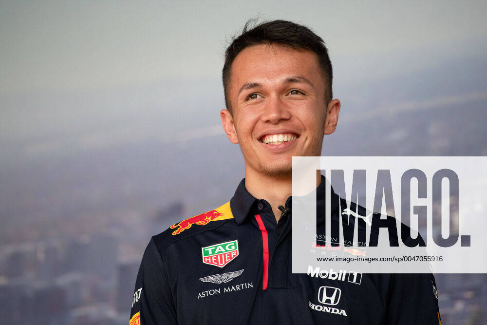Alexander Albon Aston Martin Red Bull Racing at Fantalk, Formula 1, Australian Grand Prix, Albert Park Circuit Melbourne, Media Day, 12 03 2020 Formula 1, Australian Grand Prix, Albert Park Circuit Melbourne, 12 03 2020 Melbourne