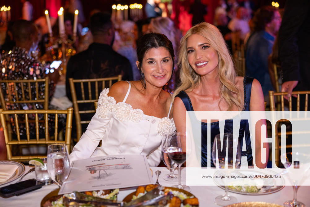 Celebrities visit Carbone Beach restaurant in Miami - Day 1 Featuring: Ali Zalaznick, Ivanka Trump Where: Miami, Florida, United States When: 02 May 2024 Credit: Seth Browarnik INSTARimages . NOT FOR USE BY NEWSPAPERS BASED IN THE UK.