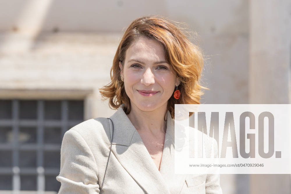 Italy: Nominees for David di Donatello Awards at Quirinale Actress Isabella Ragonese leaves Quirinale Palace after presentation ceremony of David di Donatello Awards in Rome Rome Italy