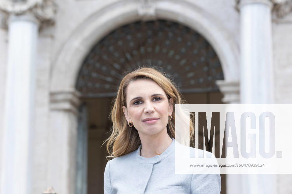 Italy: Nominees for David di Donatello Awards at Quirinale Actress Emanuela Fanelli leaves Quirinale Palace after presentation ceremony of David di Donatello Awards in Rome Rome Italy