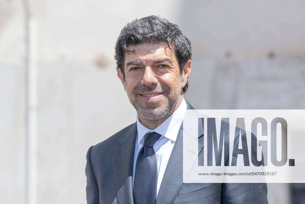Italy: Nominees for David di Donatello Awards at Quirinale Actor Pierfrancesco Favino leaves Quirinale Palace after presentation ceremony of David di Donatello Awards in Rome Rome Italy