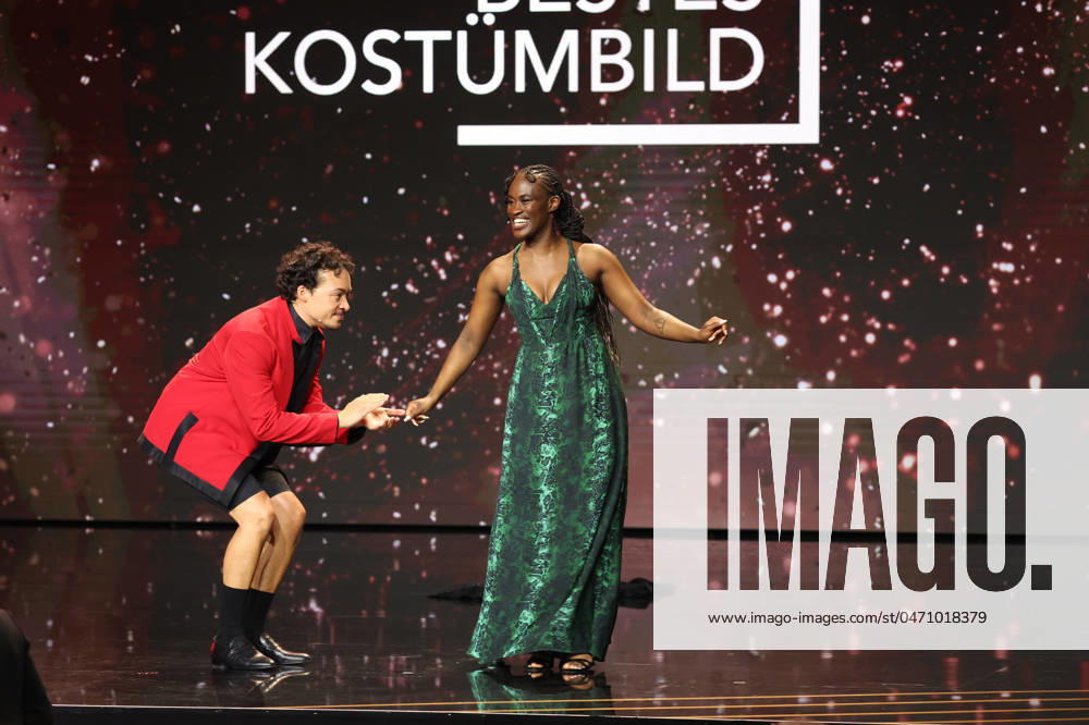German Film Award 2024 Ivy Quainoo Aurel Mertz at the Lola German Film Award 2024 ceremony at the Theater am Potsdamer Platz in Berlin 03 05 2024