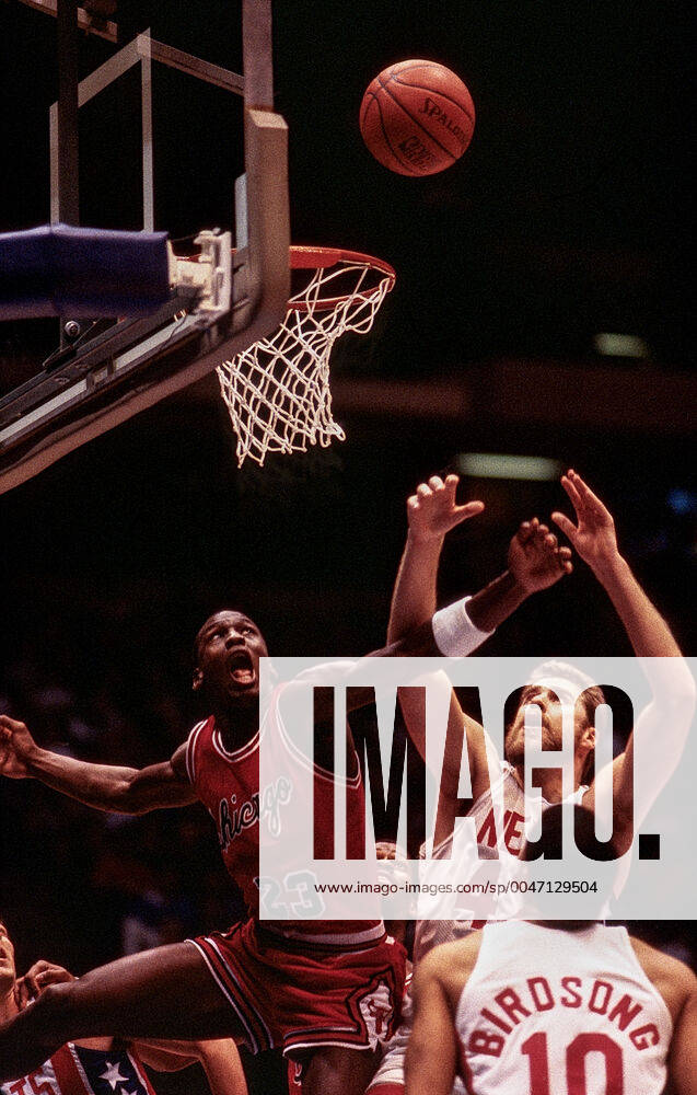 Basetball Michael Jordan Michael Jordan competing for the NBA, Basketball Herren, USA Chicago Bulls. New York NY USA