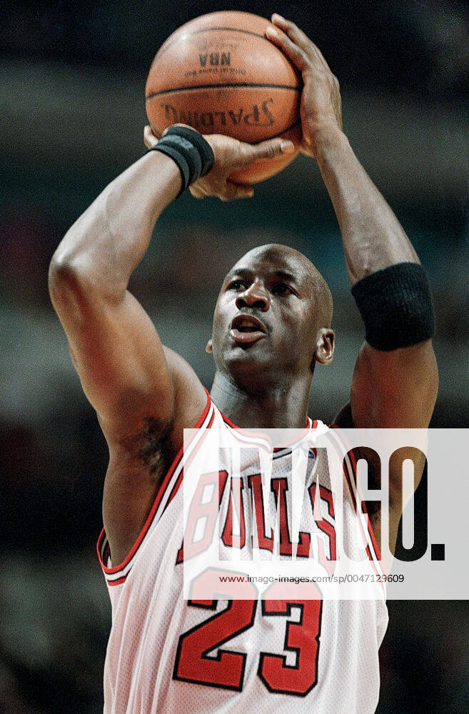 Basetball Michael Jordan Michael Jordan competing for the NBA, Basketball Herren, USA Chicago Bulls.