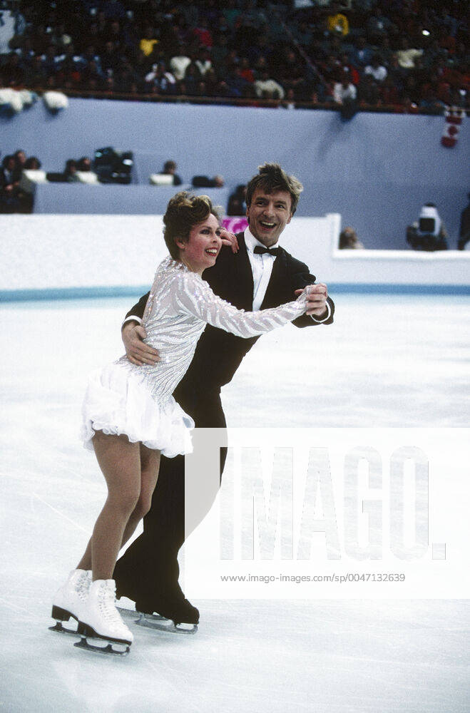 Figure Staing Torvill and Dean Jayne Torvill and Christopher Dean (GBR) bronze metal winners in Ice dancing, Eistanzen at the 1994 Olympic Winter games, Winterspiele,Spiele, Summer games Lillehammer Norway