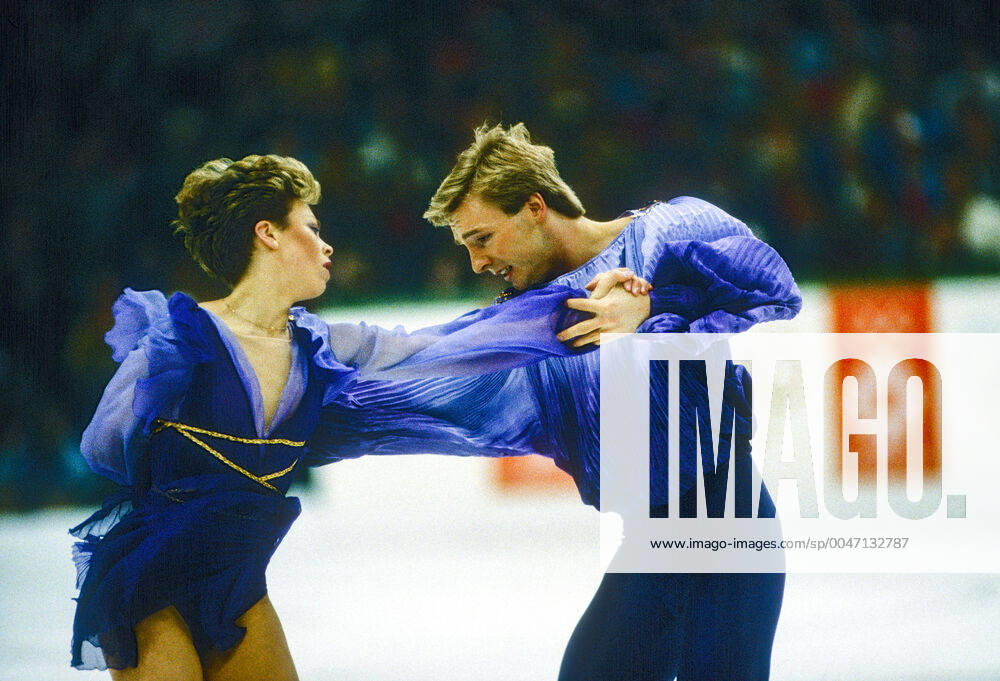 Figure Staing Torvill and Dean Sarajevo Yugoslavia