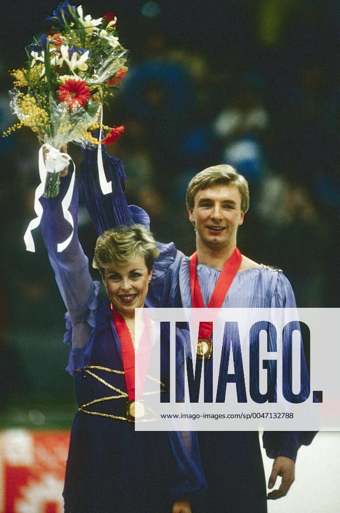 Figure Staing Torvill and Dean Sarajevo Yugoslavia