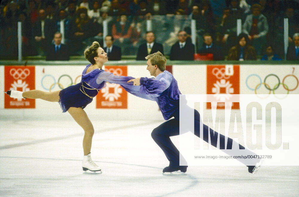 Figure Staing Torvill and Dean Sarajevo Yugoslavia