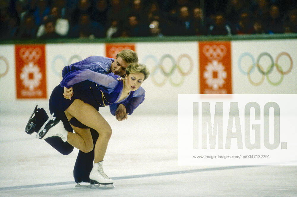 Figure Staing Torvill and Dean Sarajevo Yugoslavia