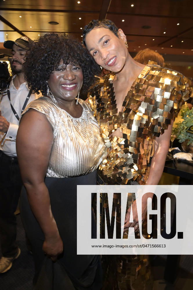 Thelma Buabeng and Annabelle Mandeng at the 74th German Film Awards 2024 ceremony at the Theater am Potsdamer Platz Berlin, 03 05 2024 Foto:xF.xFuturexImagex filmpreis2024_4925